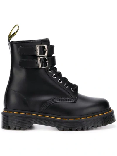 Dr. Martens Dr Martens 1460 Alternative Buckle Chunky Leather Boot In Black  | ModeSens