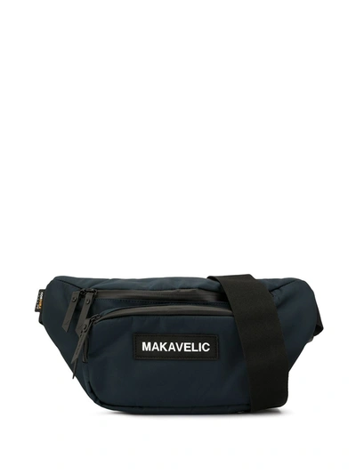 Makavelic Crescent Belt Bag In Blue