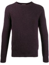 N•peal 'the Oxford' Pullover In Purple