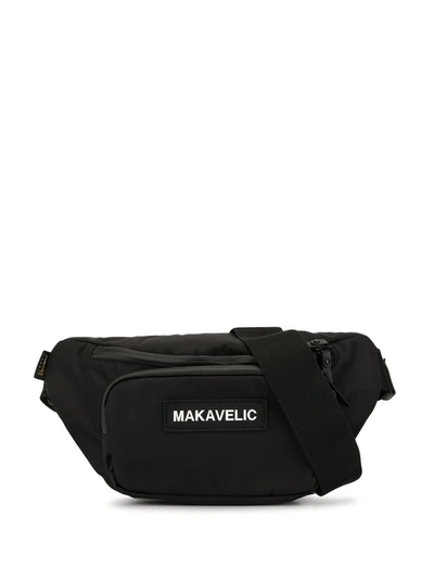Makavelic Crescent Belt Bag In Black