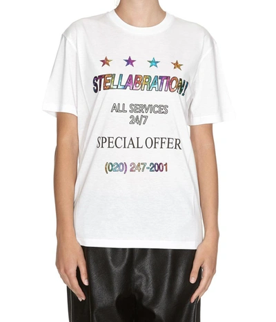 Stella Mccartney White Stellabration T-shirt