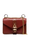 Chloé Brown Women's Aby Chain Shoulder Bag Sepia Brown