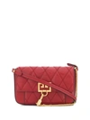 Givenchy Red Women's Vermillon Quilted Crossbody Bag