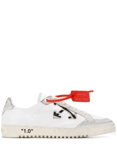 Off-white 2.0 Security Tag Sneakers In White