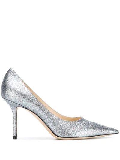 Jimmy Choo Love 85 Pumps In White