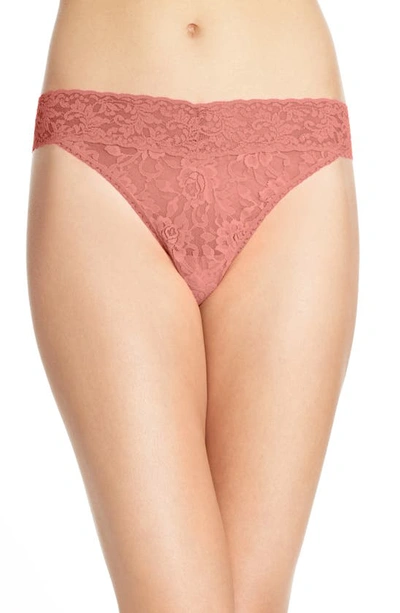 Hanky Panky Original Rise Thong In Himalayan