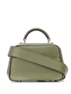 Valextra Small Bowling Bag In Green