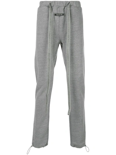 Fear Of God Core Tapered Track Pants In Grey