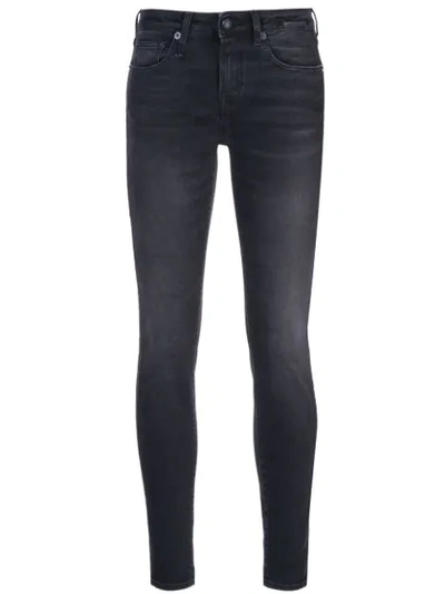 R13 Alison Skinny Jeans In Black