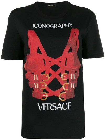 Versace Iconography T In Black