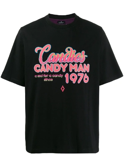 Marcelo Burlon County Of Milan Candy Man T-shirt In Black