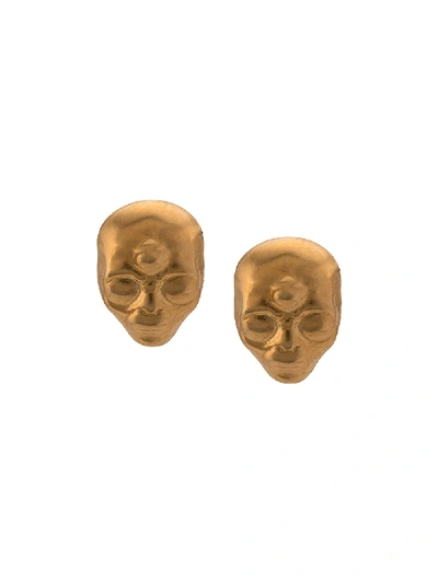 Vibe Harsløf Alien Stud Earrings In Gold