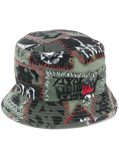 Ktz New Era Monster Bucket Hat In Green