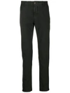 Incotex Slim Fit Trousers In Grey Wool