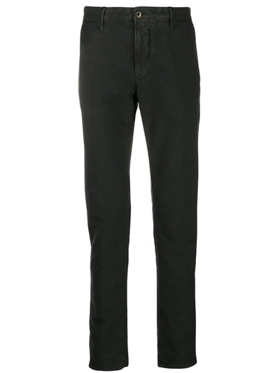 Incotex Slim Fit Trousers In Grey Wool