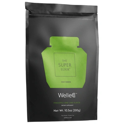 Welleco Super Elixir Greens Pineapple And Lime 300g Refill 10.5 oz/ 300 G Refill