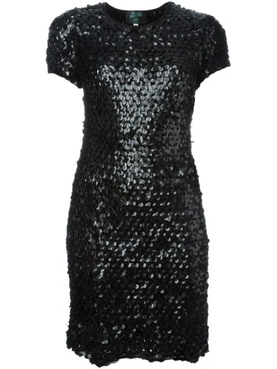 Pre-owned Jean Paul Gaultier Sequinned Dress In Black
