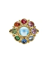 Temple St Clair Women's Celestial 18k Yellow Gold & Multi-stone Stella Cluster Ring