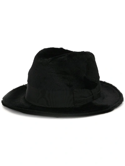 Dolce & Gabbana Fedora Hat In Black