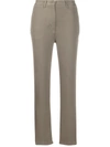 Aspesi Slim Fit Trousers In Neutrals