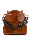 Yuzefi Pepper Smooth Marble Bag In Brown