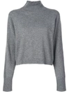 Le Kasha Vail Turtleneck Cashmere Sweater In Grey