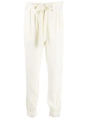Chufy Loose Fit Tapered Trousers In Neutrals