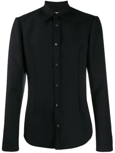 Maison Margiela Slim Fit Shirt In Black