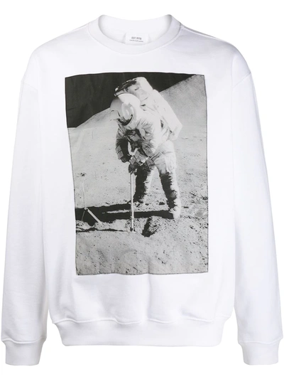 Calvin Klein Jeans Est.1978 1978 Photographic Print Sweatshirt In White