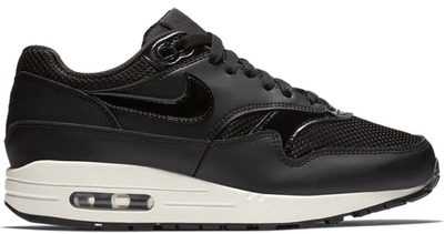 Pre-owned Nike Air Max 1 Stealth (women's) In Black/black-white