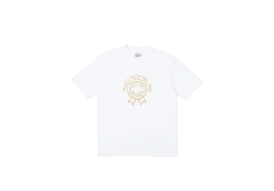 Pre-owned Palace  Small Portion T-shirt White