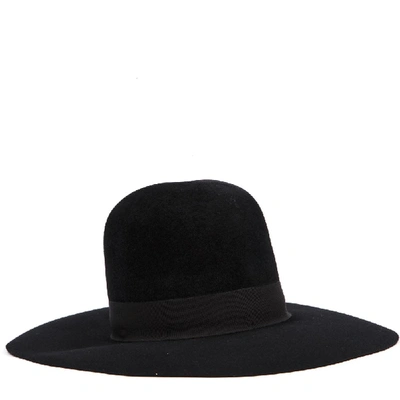 Dolce & Gabbana Black Velour Hat