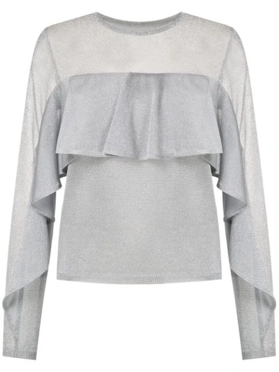 Nk Tina Top In Silver