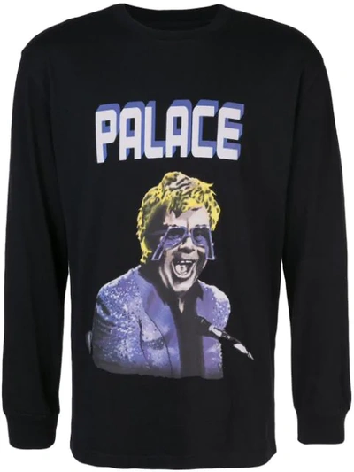 Palace Elton T-shirt In Black