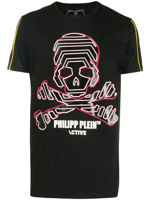 Philipp Plein T-shirt Mit Totenkopf-print In Black | ModeSens