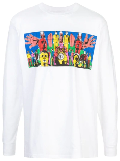 Supreme X Gilbert & George Death After Life T-shirt In White