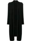 Andrea Ya'aqov Longline Cardigan In Black