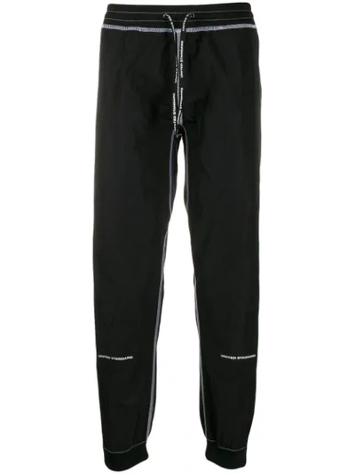 United Standard Inside-out Effect Track Trousers In Black