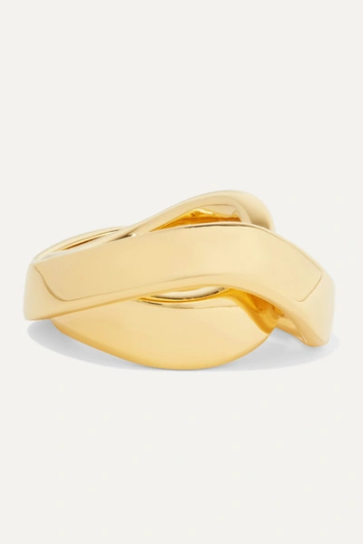 Balenciaga Twirl Gold-tone Ring