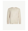 A-cold-wall* Logo-print Cotton-jersey Sweatshirt In Taupe