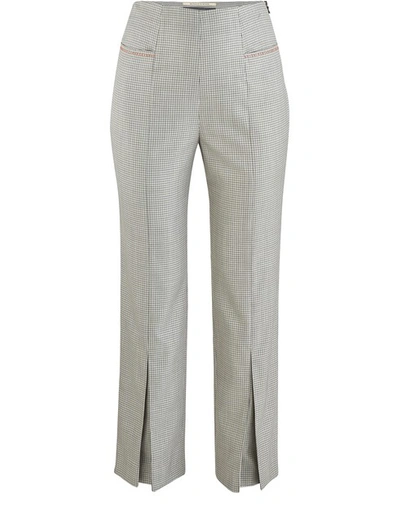 Roland Mouret Salthill Woollen Trousers In Monochrome