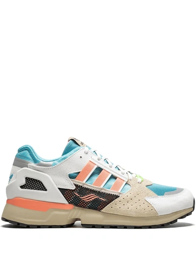 Adidas Originals Zx 10.000c Supercolor Sneakers In White