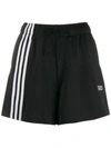 Adidas Originals Adidas Orignals 3-stripes Athletic Shorts In Black