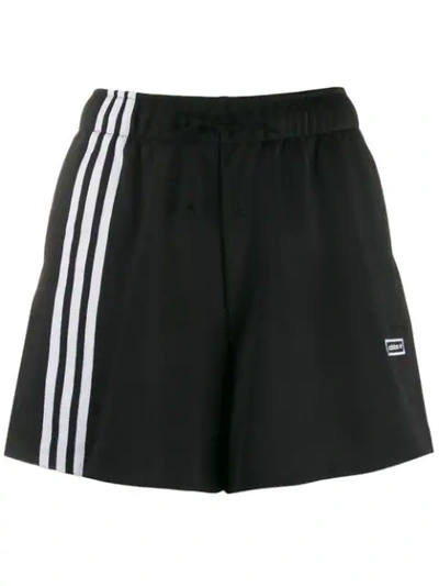 Adidas Originals Adidas Orignals 3-stripes Athletic Shorts In Black