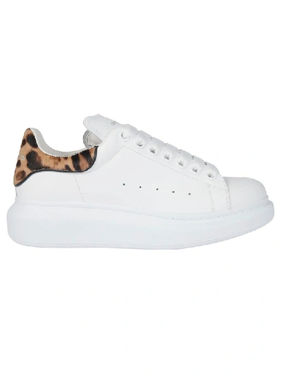 Alexander Mcqueen Larry Natural Pony Sneakers In Multicolor