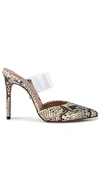 Schutz Sionne Mule In Natural Snake