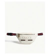 Gucci Vintage Logo Small Leather Belt Bag In White