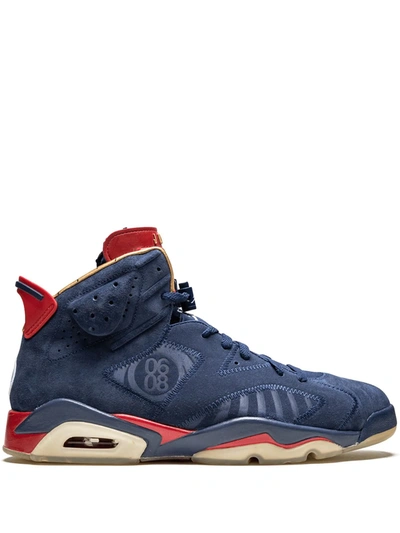Jordan Air  6 Retro Db Sneakers In Blue