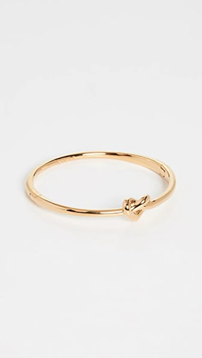 Kate Spade Loves Me Not Bangle In Gold