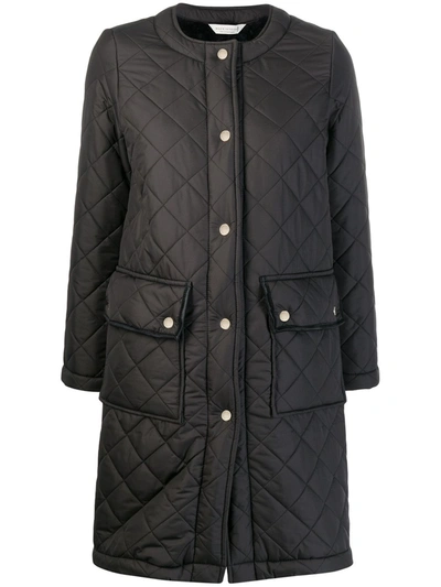 Mackintosh Huna Black Quilted Coat | Lq-1006